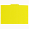 (400040696) GIO SUBCARPETA CON PESTAÑA CENTRAL FOLIO CARTULINA 250GR AMARILLO INTENSO -50U-