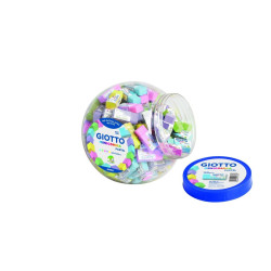 (F233900) GIOTTO GOMMA GOMA DE BORRAR LAPIZ PASTEL TARRO  -120U-
