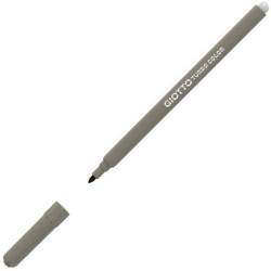 (F485025) GIOTTO ROTULADORES TURBO COLOR GRIS CAJA 12 UD