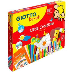 (F479100) GIOTTO SET PEQUEÑAS CREACIONES BE-BÉ COLORES SURTIDOS