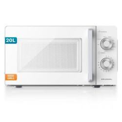 (MWG-20MG) GRUNKEL MICROONDAS CON GRILL 700W 20L BLANCO