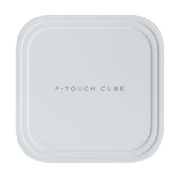 (PTP910BTZ1) BROTHER ETIQUETADORA - ROTULADORA PT-P910BT CUBE  BLANCO CON CONEXIÓN BLUETOOTH/USB