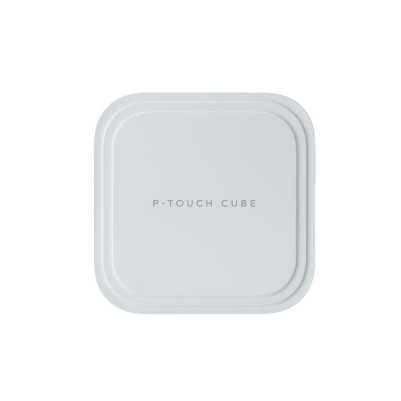 (PTP910BTZ1) BROTHER ETIQUETADORA - ROTULADORA PT-P910BT CUBE  BLANCO CON CONEXIÓN BLUETOOTH/USB