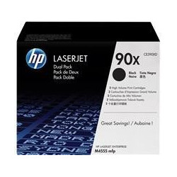 (CE390XD) HP LASERJET M4555MFP TONER NEGRO 90X (PACK 2)