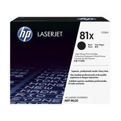 (CF281X) HP LASERJET M605 TONER NEGRO ALTA 81X 25.000 PÁGINAS ALTA CAPACIDAD