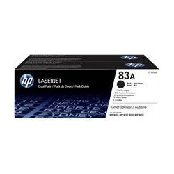 (CF283AD) HP TONER NEGRO LASERJET M125/M127/M201 -83A (PACK2)