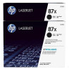 (CF287XD) HP TONER NEGRO LASERJET ENTERPRISE M506DN/M527 PACK 2 -  87X ALTA CAPACIDAD