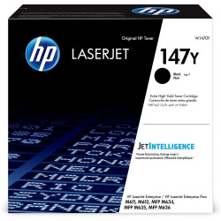 (W1470Y) HP TONER NEGRO LASER M611, M612, M635, M636 - 147Y