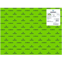 (C200403816) IRIS CARTULINA 50X65CM 250GR VERDE FLUOR -25U-