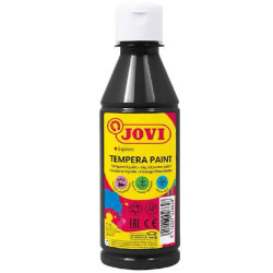 (50230) JOVI TÉMPERA LÍQUIDA NEGRO BOTELLA DE 250ML