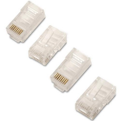 (A139-0297) AISENS CONECTOR RJ45 8 HILOS CAT.6 AWG24 (10 UDS)