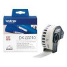 (DK22210) BROTHER CINTA CONTINUA DE PAPEL TÉRMICO ADHESIVO - BLANCO - 29MMX30