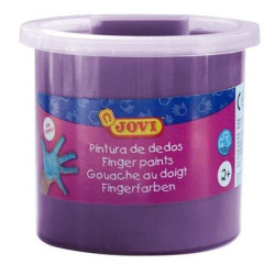 (56023) JOVI ESTUCHE 5 BOTES PINTURA DE DEDOS 125ML VIOLETA
