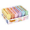 (70/6P) JOVI PLASTILINA PASTILLA 50GR COLORES SURTIDOS PASTEL CAJA 6 UD