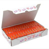 (7004) JOVI PLASTILINA SCHOOL PASTILLA 50GR NARANJA CAJA 30 UD