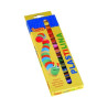 (90/15) JOVI PLASTILINA BARRA 15GR COLORES SURTIDOS ESTUCHE 15 UD