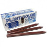 (92515) JOVI CERAS PLASTICAS CRAYONS STUDENT UNICOLOR MARRÓN OSCURO CAJA 25 UD