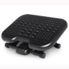 (56155EU) KENSINGTON REPOSAPIÉS SOLEMASSAGE PARA EJERCICIO AJUSTABLE 5 ALTURAS NEGRO