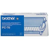 (PC70) BROTHER CARTUCHO + BOBINA NEGRO  T-72/74/76/78/84/94/96