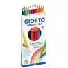 (F276700) GIOTO LÁPICES DE COLORES COLORS 3.0 SURTIDOS  ESTUCHE 24 UD