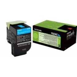 (70C2XC0) LEXMARK TONER CIAN RETORNABLE 702XM