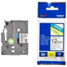 (TZE231CIV) BROTHER CINTA ROTULADORA LAMINADA TEXTO NEGRO SOBRE BLANCO - 12MMX8M - SIN BLISTER