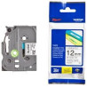 (TZE231) BROTHER CINTA ROTULADORA LAMINADA TEXTO NEGRO SOBRE BLANCO - 12MMX8M