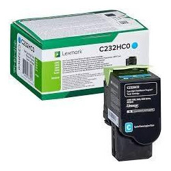 (C232HC0) LEXMARK TONER CIAN MC2325ADW, MC2425ADW, MC2535ADWE, MC2640ADWE / C2535DW, C2425DW
