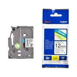 (TZE231CIV) BROTHER CINTA ROTULADORA LAMINADA TEXTO NEGRO SOBRE BLANCO - 12MMX8M - SIN BLISTER