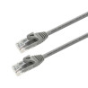 (A145-0325) AISENS CABLE DE RED LATIGUILLO RJ45 LSZH CAT.6A 500MHZ UTP AWG24 GRIS 50CM