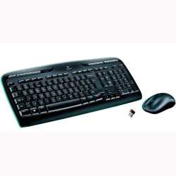 (920-003978) LOGITECH COMBO TECLADO + RATÓN MK330 INALÁMBRICO NEGRO