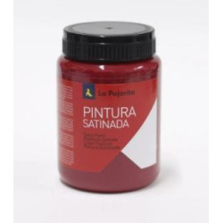 (111222) LA PAJARITA TÉMPERA ESCOLAR BOTE DE 35ML SATINADA ROJO CARMIN L-09