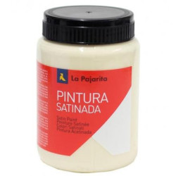 (112913) LA PAJARITA PINTURA SATINADA L-25 BOTE DE 375ML MARFIL