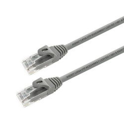 (A145-0327) AISENS CABLE DE RED LATIGUILLO RJ45 LSZH CAT.6A 500 MHZ UTP AWG24 GRIS 2