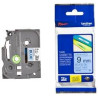 (TZE521) BROTHER CINTA ROTULADORA LAMINADA TEXTO NEGRO SOBRE AZUL - 9MMX8M