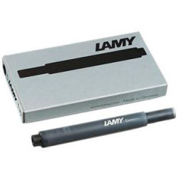 (1202075) LAMY CARTUCHO T10 RECAMBIO 825 PARA PLUMA TINTA NEGRA CAJA 5U