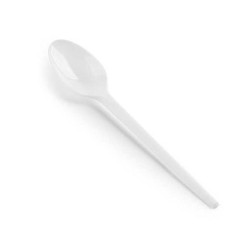 (5153R) CUCHARA MOKA PS REUTILIZABLE 12,5 CM -PAQUETE 100U-