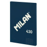 (57243G48B) MILAN LIBRETA ENCOLADA A4 48H PAPEL 95GR CUADRICULADO SERIE 1918 AZUL