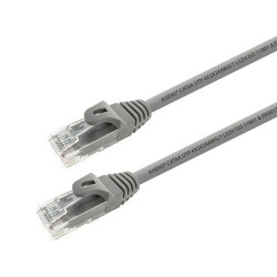 (A145-0331) AISENS CABLE DE RED LATIGUILLO RJ45 LSZH CAT.6A 500 MHZ UTP AWG24 GRIS 15M