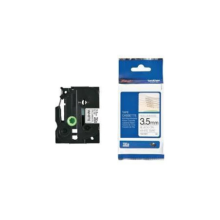 (TZEN201) BROTHER CINTA ROTULADORA NO LAMINADA TEXTO NEGRO SOBRE BLANCO - 3