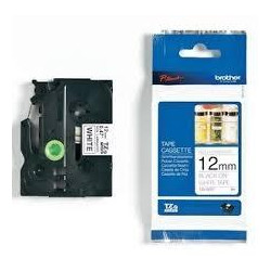 (TZEN231) BROTHER CINTA ROTULADORA NO LAMINADA TEXTO NEGRO SOBRE BLANCO - 12MMX8M