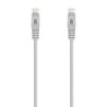 (A145-0553) AISENS CABLE DE RED LATIGUILLO RJ45 LSZH CAT.6 UTP AWG24 GRIS 30CM