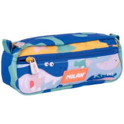 (081148BD) MILAN PORTATODO RECTANGULAR 2 CREMALLERAS SERIE ESPECIAL BLUE ODYSSEY