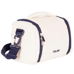 (08808SNCBG) MILAN BOLSA ISOTÉRMICA PORTA ALIMENTOS GRAN CAPACIDAD 5L COLECCIÓN 430 SINCE 1918 BEIGE