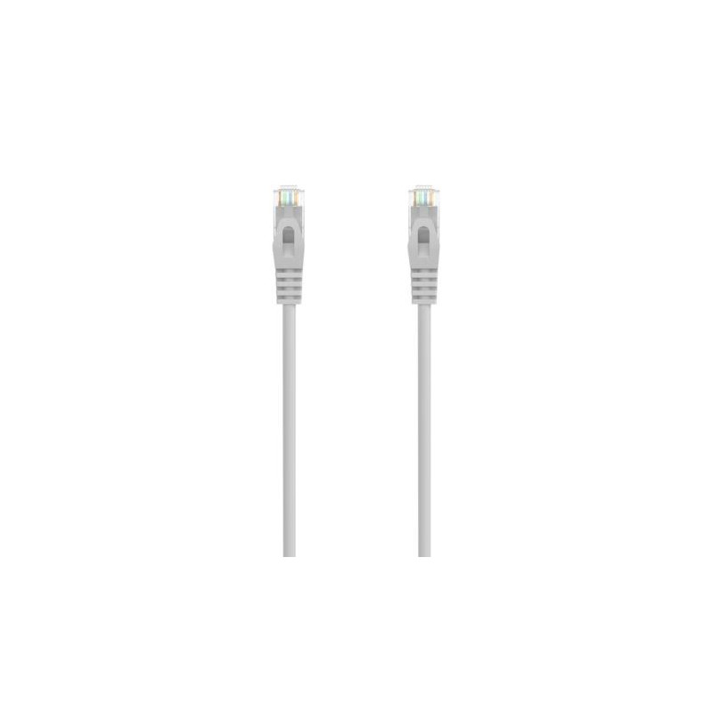 (A145-0555) AISENS CABLE DE RED LATIGUILLO RJ45 LSZH CAT.6A 500 MHZ UTP AWG24 GRIS 2