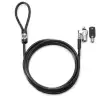 (T1A62AA) HP CABLE DE SEGURIDAD CON LLAVE PARA PORTÁTIL DE 10MM NEGRO