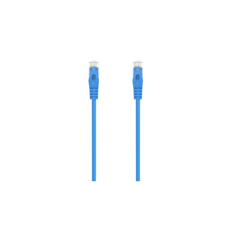 (A145-0575) AISENS CABLE DE RED LATIGUILLO RJ45 LSZH CAT.6A 500 MHZ UTP AWG24 AZUL 2