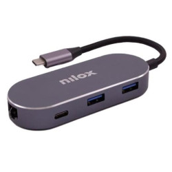 (NXDSUSBC02) NILOX DOCKING USB-C A HDMI/USB 3.0/LAN/PD