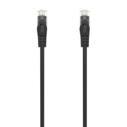 (A145-0584) AISENS CABLE DE RED LATIGUILLO RJ45 LSZH CAT.6 UTP AWG24 NEGRO 25 CM