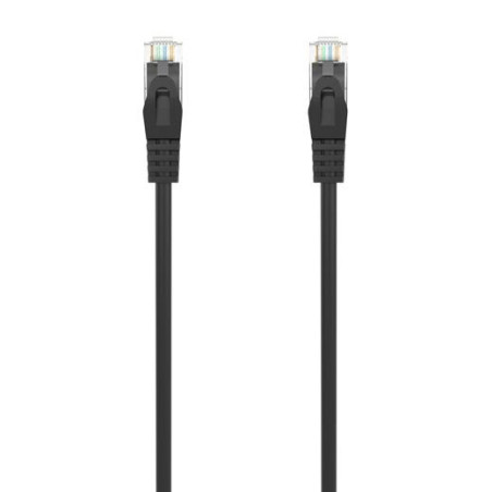 (A145-0584) AISENS CABLE DE RED LATIGUILLO RJ45 LSZH CAT.6 UTP AWG24 NEGRO 25 CM